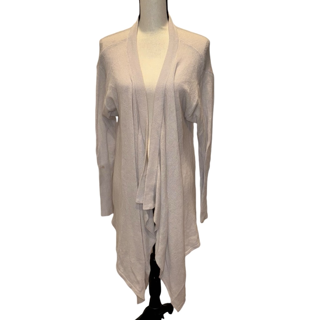 Nwt Nordstrom Cashmere Cardigan Grey Micro